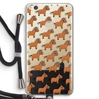 CaseCompany Pony: Huawei Ascend P8 Lite (2017) Transparant Hoesje met koord
