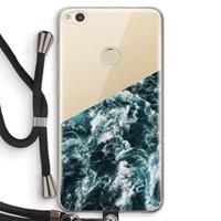 CaseCompany Zee golf: Huawei Ascend P8 Lite (2017) Transparant Hoesje met koord