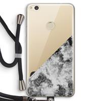 CaseCompany Onweer: Huawei Ascend P8 Lite (2017) Transparant Hoesje met koord