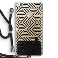 CaseCompany Magic pattern: Huawei Ascend P8 Lite (2017) Transparant Hoesje met koord