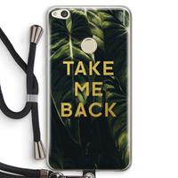 CaseCompany Take me back: Huawei Ascend P8 Lite (2017) Transparant Hoesje met koord