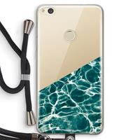 CaseCompany Weerkaatsing water: Huawei Ascend P8 Lite (2017) Transparant Hoesje met koord