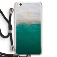 CaseCompany Stranded: Huawei Ascend P8 Lite (2017) Transparant Hoesje met koord