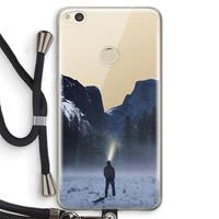 CaseCompany Wanderlust: Huawei Ascend P8 Lite (2017) Transparant Hoesje met koord