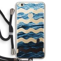 CaseCompany Oceaan: Huawei Ascend P8 Lite (2017) Transparant Hoesje met koord