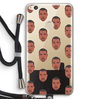 CaseCompany Kanye Call Me℃: Huawei Ascend P8 Lite (2017) Transparant Hoesje met koord