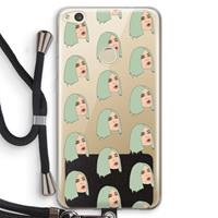 CaseCompany King Kylie: Huawei Ascend P8 Lite (2017) Transparant Hoesje met koord