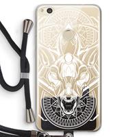 CaseCompany Oh Deer: Huawei Ascend P8 Lite (2017) Transparant Hoesje met koord