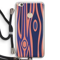 CaseCompany Bast A: Huawei Ascend P8 Lite (2017) Transparant Hoesje met koord