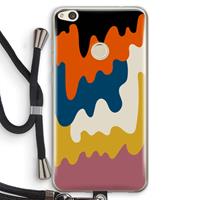 CaseCompany Baar A: Huawei Ascend P8 Lite (2017) Transparant Hoesje met koord