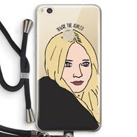 CaseCompany Ashley: Huawei Ascend P8 Lite (2017) Transparant Hoesje met koord