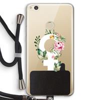 CaseCompany Venus: Huawei Ascend P8 Lite (2017) Transparant Hoesje met koord