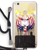 CaseCompany Fading: Huawei Ascend P8 Lite (2017) Transparant Hoesje met koord