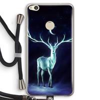 CaseCompany Nightbringer: Huawei Ascend P8 Lite (2017) Transparant Hoesje met koord