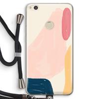CaseCompany Saturday Flow: Huawei Ascend P8 Lite (2017) Transparant Hoesje met koord