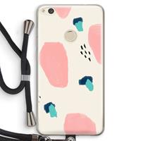 CaseCompany Monday Surprise: Huawei Ascend P8 Lite (2017) Transparant Hoesje met koord