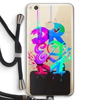 CaseCompany Dream: Huawei Ascend P8 Lite (2017) Transparant Hoesje met koord