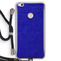 CaseCompany Majorelle Blue: Huawei Ascend P8 Lite (2017) Transparant Hoesje met koord