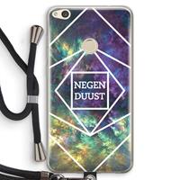 CaseCompany Negenduust ruimte: Huawei Ascend P8 Lite (2017) Transparant Hoesje met koord