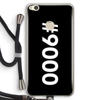 CaseCompany 9000: Huawei Ascend P8 Lite (2017) Transparant Hoesje met koord