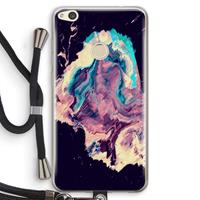 CaseCompany Cosmic Silence: Huawei Ascend P8 Lite (2017) Transparant Hoesje met koord