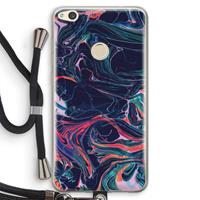 CaseCompany Light Years Beyond: Huawei Ascend P8 Lite (2017) Transparant Hoesje met koord