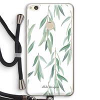CaseCompany Branch up your life: Huawei Ascend P8 Lite (2017) Transparant Hoesje met koord