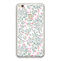 CaseCompany Sierlijke bloemen: Huawei Ascend P8 Lite (2017) Transparant Hoesje