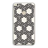 CaseCompany Geometrisch patroon: Huawei Ascend P8 Lite (2017) Transparant Hoesje