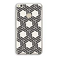 CaseCompany Geometrisch patroon: Huawei Ascend P8 Lite (2017) Transparant Hoesje