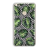 CaseCompany Geometrische jungle: Huawei Ascend P8 Lite (2017) Transparant Hoesje