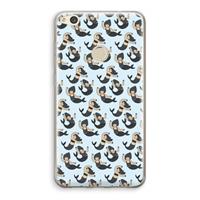 CaseCompany Zeemeermin: Huawei Ascend P8 Lite (2017) Transparant Hoesje
