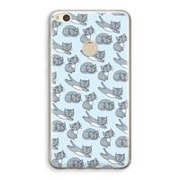 CaseCompany Poezen: Huawei Ascend P8 Lite (2017) Transparant Hoesje