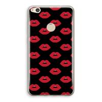 CaseCompany Lips: Huawei Ascend P8 Lite (2017) Transparant Hoesje