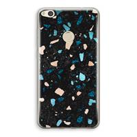 CaseCompany Terrazzo N°11: Huawei Ascend P8 Lite (2017) Transparant Hoesje