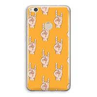 CaseCompany Rock: Huawei Ascend P8 Lite (2017) Transparant Hoesje
