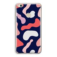 CaseCompany Memphis Shapes Pink: Huawei Ascend P8 Lite (2017) Transparant Hoesje