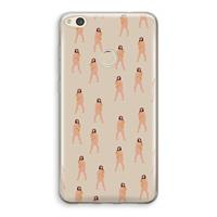 CaseCompany You're so golden: Huawei Ascend P8 Lite (2017) Transparant Hoesje