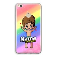 CaseCompany Chibi Maker man: Huawei Ascend P8 Lite (2017) Transparant Hoesje