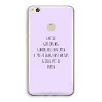 CaseCompany GSM: Huawei Ascend P8 Lite (2017) Transparant Hoesje