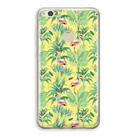 CaseCompany Flamingo party: Huawei Ascend P8 Lite (2017) Transparant Hoesje