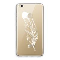 CaseCompany Pluim: Huawei Ascend P8 Lite (2017) Transparant Hoesje