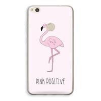 CaseCompany Pink positive: Huawei Ascend P8 Lite (2017) Transparant Hoesje