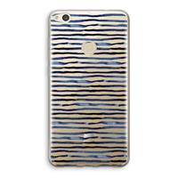 CaseCompany Verrassende lijnen: Huawei Ascend P8 Lite (2017) Transparant Hoesje