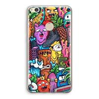 CaseCompany Vexx Mixtape: Huawei Ascend P8 Lite (2017) Transparant Hoesje