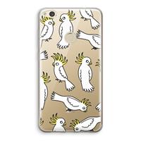 CaseCompany Papegaai: Huawei Ascend P8 Lite (2017) Transparant Hoesje