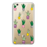 CaseCompany Sanseveria: Huawei Ascend P8 Lite (2017) Transparant Hoesje