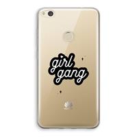 CaseCompany Girl Gang: Huawei Ascend P8 Lite (2017) Transparant Hoesje