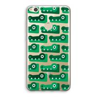 CaseCompany Crocs: Huawei Ascend P8 Lite (2017) Transparant Hoesje