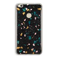 CaseCompany Terrazzo N°10: Huawei Ascend P8 Lite (2017) Transparant Hoesje
